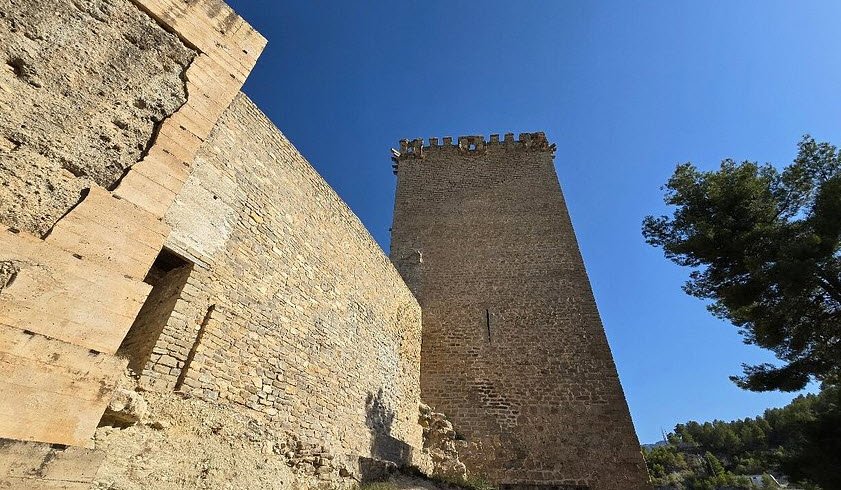 Castillo-fortaleza de Moratalla, Spain